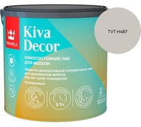 Лак акрилатный Tikkurila KIVA DECOR EP полуматовый 2,7л 700014238_TVT H487