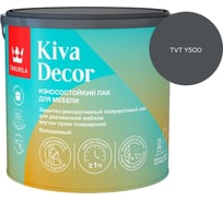 Лак акрилатный Tikkurila KIVA DECOR EP полуматовый 2,7л 700014238_TVT Y500
