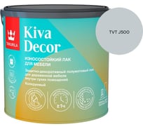 Лак акрилатный Tikkurila KIVA DECOR EP полуматовый 2,7л 700014238_TVT J500