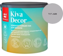 Лак акрилатный Tikkurila KIVA DECOR EP полуматовый 2,7л 700014238_TVT J488