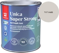 Лак универсальный Tikkurila UNICA SUPER STRONG EP высокоглянцевый 0,9л 700014008_TVT X486