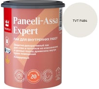 Лак интерьерный Tikkurila PANEELI-ASSA EXPERT EP полуматовый 0,9л 700014047_TVT F484
