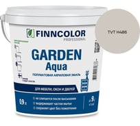 Эмаль акриловая Finncolor GARDEN AQUA A п/мат 0.9л 700006478_TVT H486