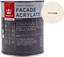 Краска фасадная Tikkurila Facade Acrylate A гл/мат 0,9л 700012339_TVT F458