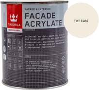 Краска фасадная Tikkurila Facade Acrylate A гл/мат 0,9л 700012339_TVT F462