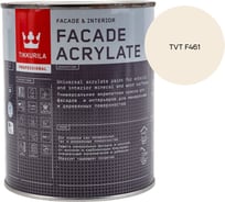Краска фасадная Tikkurila Facade Acrylate A гл/мат 0,9л 700012339_TVT F461