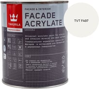 Краска фасадная Tikkurila Facade Acrylate A гл/мат 0,9л 700012339_TVT F497