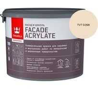 Краска фасадная Tikkurila Facade Acrylate A гл/мат 9л 700012342_TVT G398