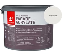 Краска фасадная Tikkurila Facade Acrylate A гл/мат 9л 700012342_TVT G497