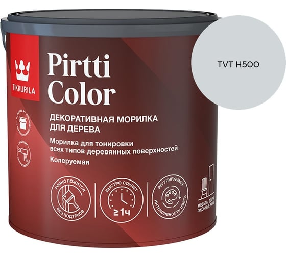 Морилка Tikkurila PIRTTI COLOR EP 2,7л 700014240_TVT H500