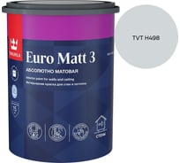 Краска интерьерная Tikkurila EURO MATT 3 A гл/мат 0,9л 700001111_TVT H498