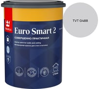 Краска интерьерная Tikkurila EURO SMART 2 A гл/мат 0,9л 700009614_TVT G488