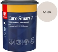 Краска интерьерная Tikkurila EURO SMART 2 A гл/мат 0,9л 700009614_TVT Y482