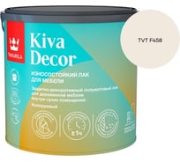 Лак акрилатный Tikkurila KIVA DECOR EP полуматовый 2,7л 700014238_TVT F458