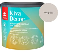 Лак акрилатный Tikkurila KIVA DECOR EP полуматовый 2,7л 700014238_TVT G483