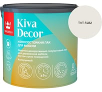 Лак акрилатный Tikkurila KIVA DECOR EP полуматовый 2,7л 700014238_TVT F482