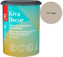 Лак акрилатный Tikkurila KIVA DECOR EP полуматовый 0,9л 700014237_TVT V484