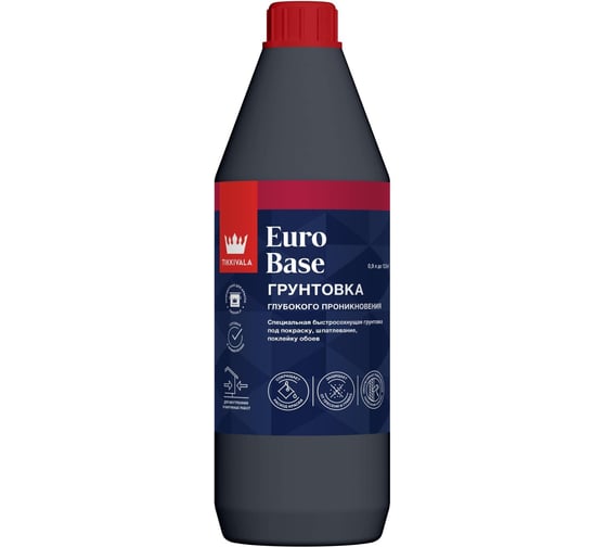 Грунтовка Tikkurila Euro Base 0,9L 700014701