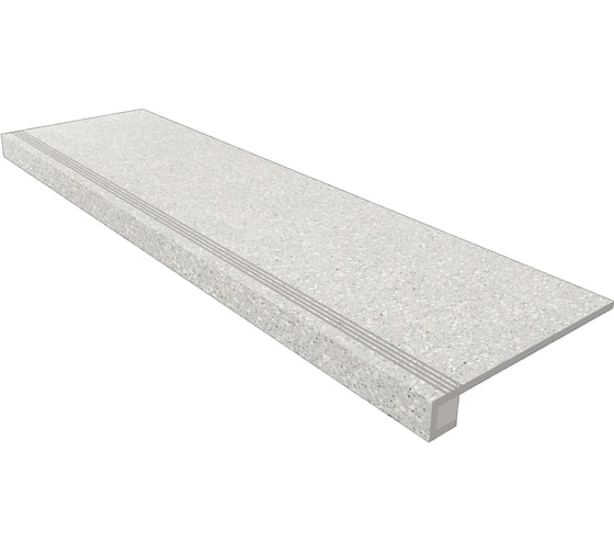 Комплект Estima (ступень CM01 (33x120) непол. (прямоугол. бортик) с насечками + подступенок (14,5x120)) ТД00-039880