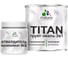 Эпоксидная грунт-эмаль по металлу MALARE 2К TITAN, двухкомпонентная для агрессивных сред и экстремальных условий, износостойкая, RAL 6002, лиственно-зелёный, глянцевая, 2.5 кг ЭГЭМЕТ6002Г0250 1