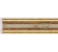 Молдинг Cosca Decor 80-7 Лента интерьерный багет, античное золото СПБ029410