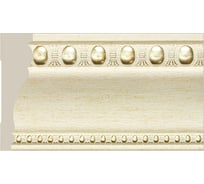 Потолочный плинтус Cosca Decor интерьерный багет, 90 мм, патина СПБ023832