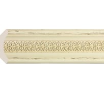 Карниз Cosca Decor 169-1028 110 мм, бежевый с патиной СПБ016733