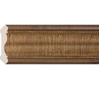 Карниз Cosca Decor 174-3 интерьерный багет, 60 мм, дуб темный СПБ016766