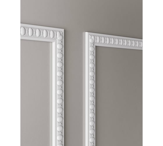 Молдинг Cosca Decor интерьерный багет, 20 мм, белый матовый СПБ048163