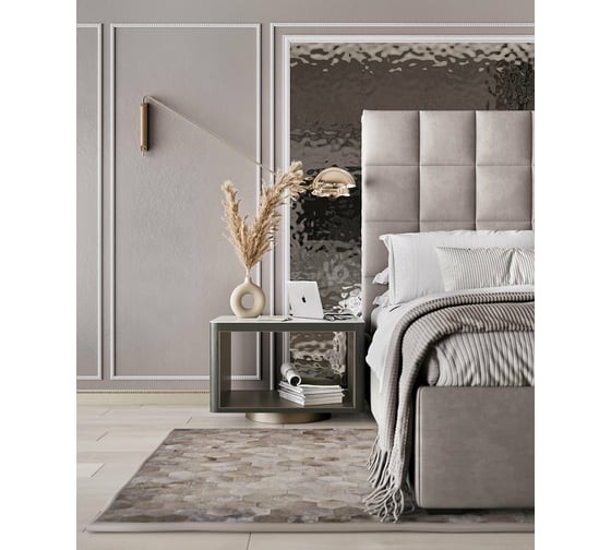 Молдинг Cosca Decor интерьерный багет, 20 мм, белый матовый СПБ048163