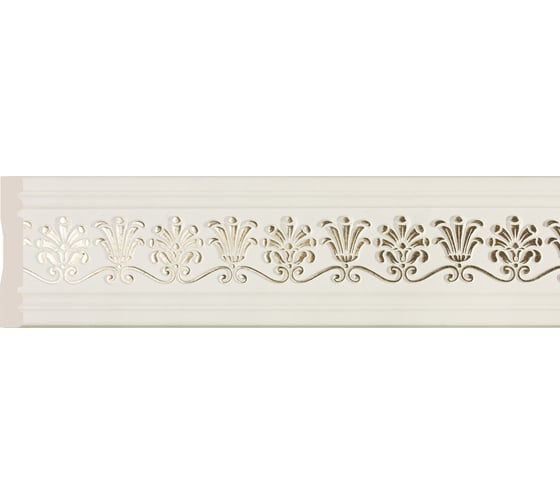 Молдинг Cosca Decor 80-4 Пальметта слоновая кость СПБ029416