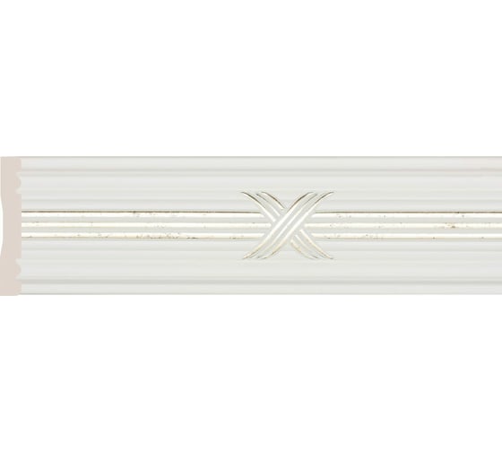 Молдинг Cosca Decor 80-7 Лента интерьерный багет, слоновая кость СПБ029418 1