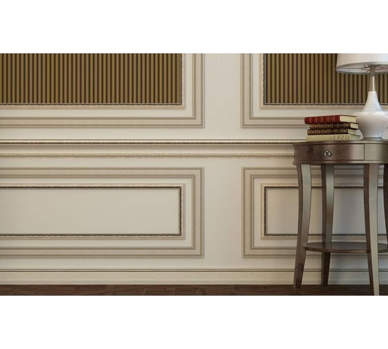 Плинтус Cosca Decor интерьерный багет, 90 мм, сапфир СПБ057567