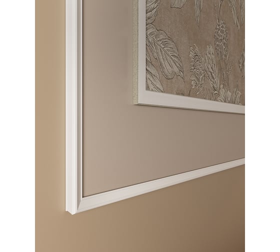 Интерьерный багет Cosca Decor 102-15 25 мм, слоновая кость СПБ019722