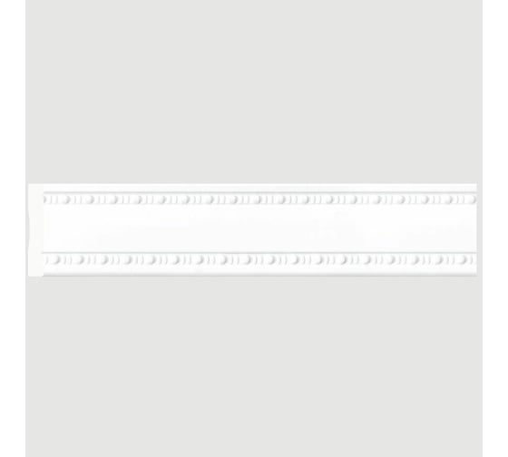 Молдинг Cosca Decor интерьерный багет, 60 мм, белый матовый СПБ051732 1