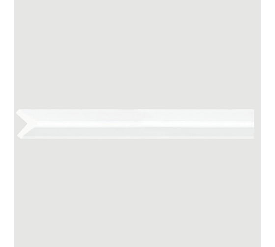 Угол Cosca Decor интерьерный багет, 18 мм, белый матовый СПБ048171 1