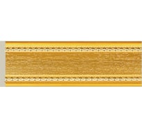 Молдинг Cosca Decor интерьерный багет, 60 мм, золотой СПБ023815