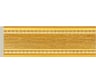 Молдинг Cosca Decor интерьерный багет, 60 мм, золотой СПБ023815