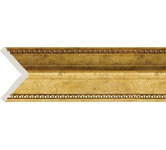 Угол Cosca Decor интерьерный багет, 70 мм, античное золото СПБ035799 1