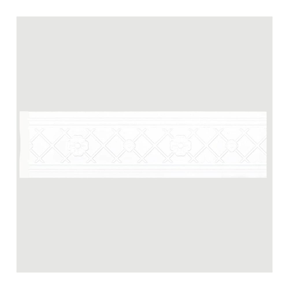 Молдинг Cosca Decor 80-1 Трельяж интерьерный багет, белый матовый ...