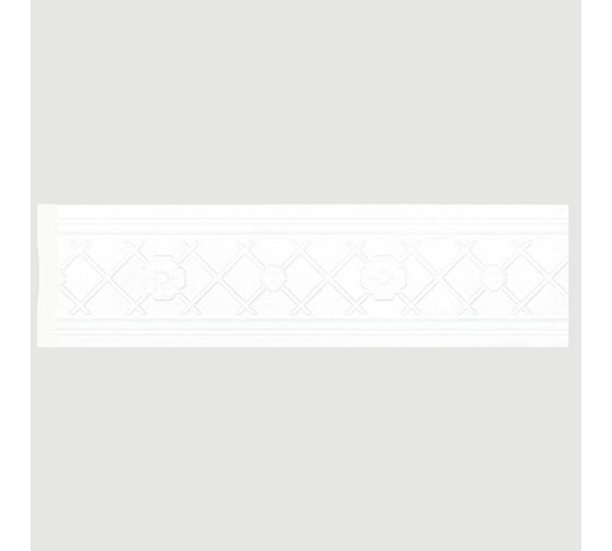 Молдинг Cosca Decor 80-1 Трельяж интерьерный багет, белый матовый СПБ048177