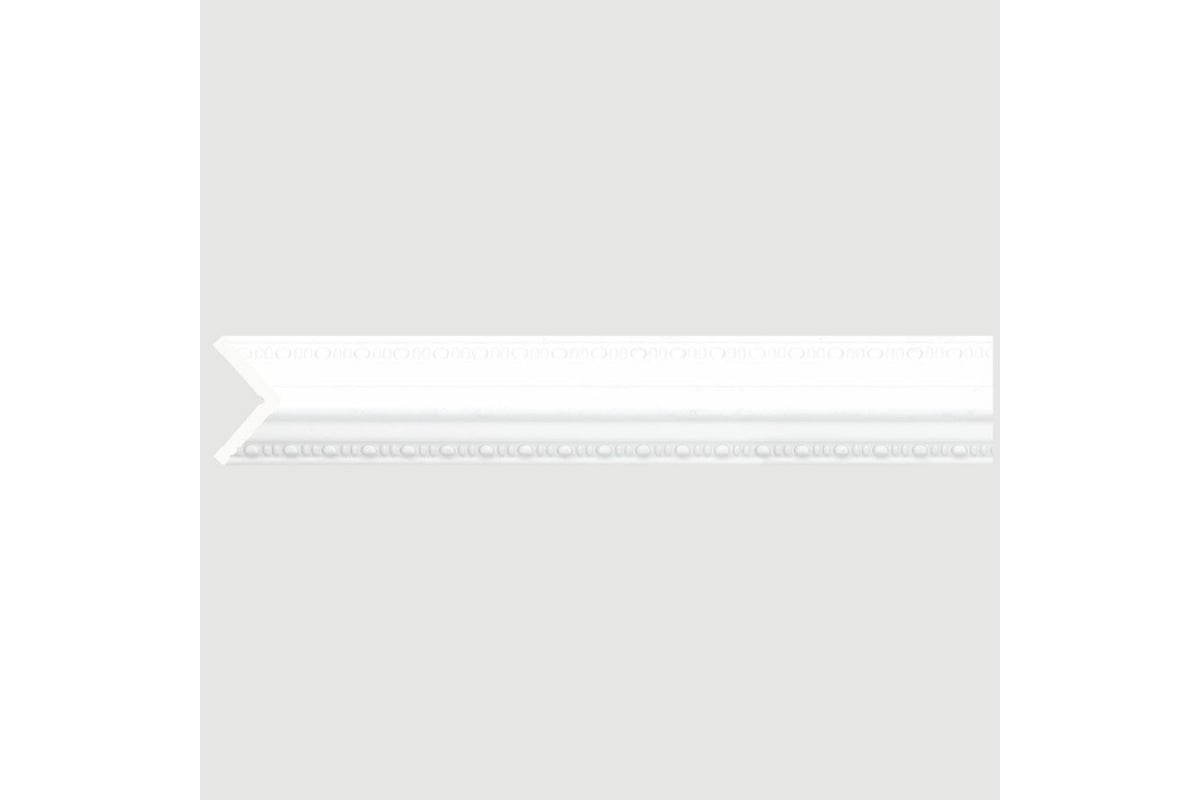 Cosca 80-3 Меандр интерьерный багет, белый матовый спб048179