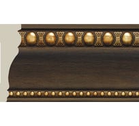 Потолочный плинтус Cosca Decor интерьерный багет, 90 мм, венге СПБ023830