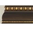 Потолочный плинтус Cosca Decor интерьерный багет, 90 мм, венге СПБ023830 1