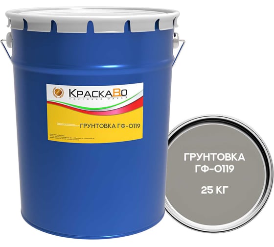ГРУНТОВКА МОСКВИЧКА ГФ-0119 СЕРАЯ 25кг 4620105775106