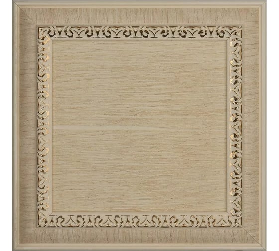 Соединительный элемент Cosca Decor D25-6 интерьерный багет, дуб беленый, 250x250 мм СПБ016884 1