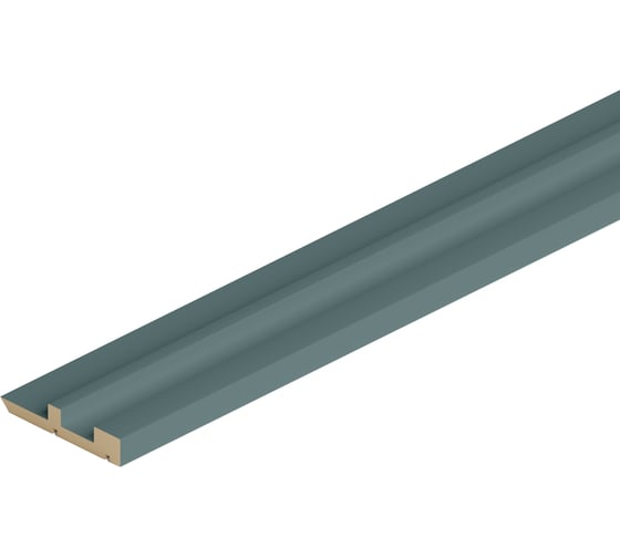 Профиль финиш МДФ Ритм, Делюкс, Олива STELLA 2700x64x12 (упак.4шт.) ЦБ-00022424 1