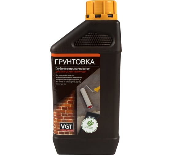 Грунтовка VGT ВД АК 0301 (глубокого проникновения; для внутренних и наружных работ; 1 кг) 11606722