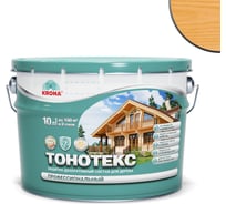 Защитно-декоративный состав для дерева KRONA Тонотекс (калужница; 10 л) 66302601