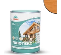 Защитно-декоративный состав для дерева KRONA Тонотекс (орегон; 0,9 л) 66332707